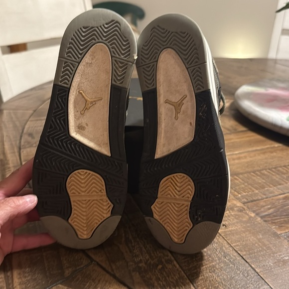 Jordan 4 Retro SE Craft size 3 YOUTH , EUC! - Picture 7 of 8